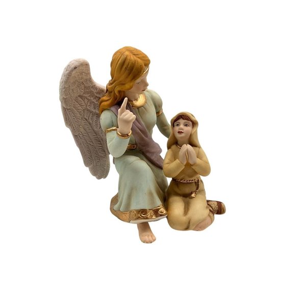 Thomas Kinkade Nativity Collection Figurine " Do You See What I See?" Angel - Picture 1 of 16